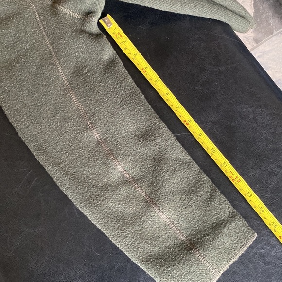 Nygard ‘Blanket’ Cardi/Jacket Lime and Dark Army Green Size 14 - Picture 7 of 11